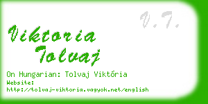 viktoria tolvaj business card
